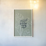 Balance III by Becky Thorns. shown as a paper print in a white frame. Available as a archival giclee rolled canvas, fine art paper, or poster print. SKU 63797h.