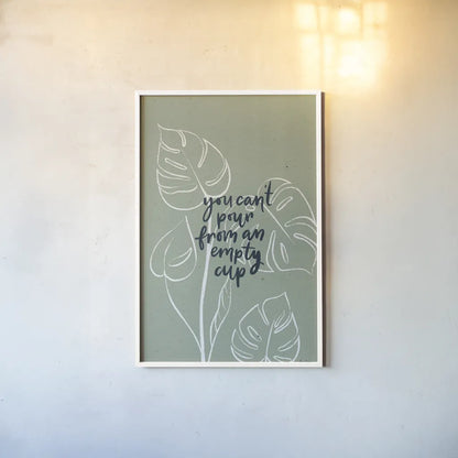 Balance III by Becky Thorns. shown as a paper print in a white frame. Available as a archival giclee rolled canvas, fine art paper, or poster print. SKU 63797h.