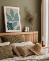Balance IV by Becky Thorns. shown as a paper print in a natural frame. Available as a archival giclee rolled canvas, fine art paper, or poster print. SKU 63798h.