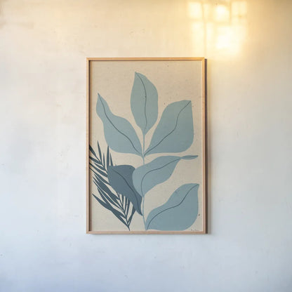 Balance IV by Becky Thorns. shown as a paper print in a natural frame. Available as a archival giclee rolled canvas, fine art paper, or poster print. SKU 63798h.