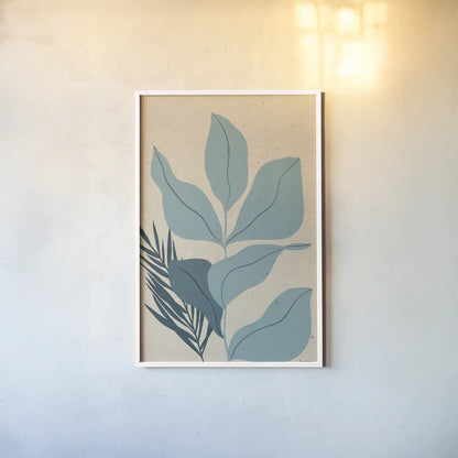 Balance IV by Becky Thorns. shown as a paper print in a white frame. Available as a archival giclee rolled canvas, fine art paper, or poster print. SKU 63798h.