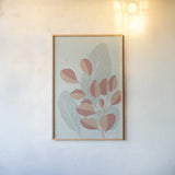 Balance V by Becky Thorns. shown as a paper print in a natural frame. Available as a archival giclee rolled canvas, fine art paper, or poster print. SKU 63799h.