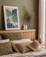Balance VI by Becky Thorns. shown as a paper print in a natural frame. Available as a archival giclee rolled canvas, fine art paper, or poster print. SKU 63800h.