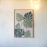 Balance VI by Becky Thorns. shown as a paper print in a natural frame. Available as a archival giclee rolled canvas, fine art paper, or poster print. SKU 63800h.