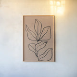 Balance VII by Becky Thorns. shown as a paper print in a natural frame. Available as a archival giclee rolled canvas, fine art paper, or poster print. SKU 67860h.