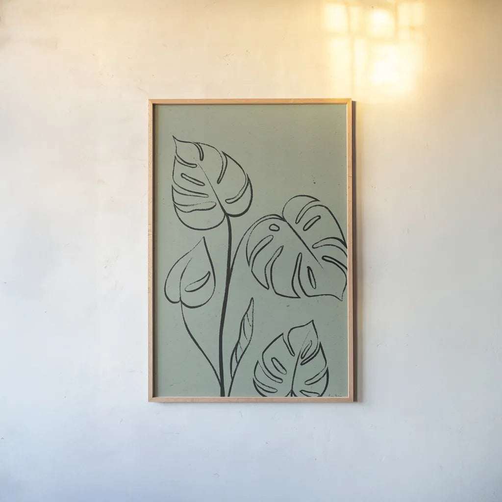 Balance VIII by Becky Thorns. shown as a paper print in a natural frame. Available as a archival giclee rolled canvas, fine art paper, or poster print. SKU 67861h.