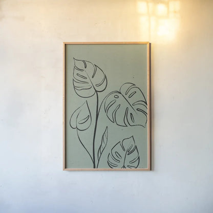 Balance VIII by Becky Thorns. shown as a paper print in a natural frame. Available as a archival giclee rolled canvas, fine art paper, or poster print. SKU 67861h.