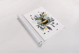 Bees I by Becky Thorns. shown as a rolled paper print. Available as archival giclee rolled canvas, fine art paper, or poster print. SKU 67738h.