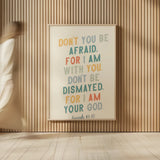 Bible Saying I by Becky Thorns. shown as over sized large wall art. Available as an archival giclee rolled canvas, fine art paper, or poster print. SKU 57466h.