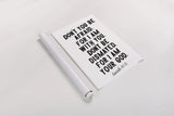 Bible Saying I BW by Becky Thorns. shown as a rolled paper print. Available as archival giclee rolled canvas, fine art paper, or poster print. SKU 67042h.