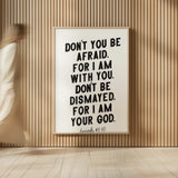 Bible Saying I BW by Becky Thorns. shown as over sized large wall art. Available as an archival giclee rolled canvas, fine art paper, or poster print. SKU 67042h.