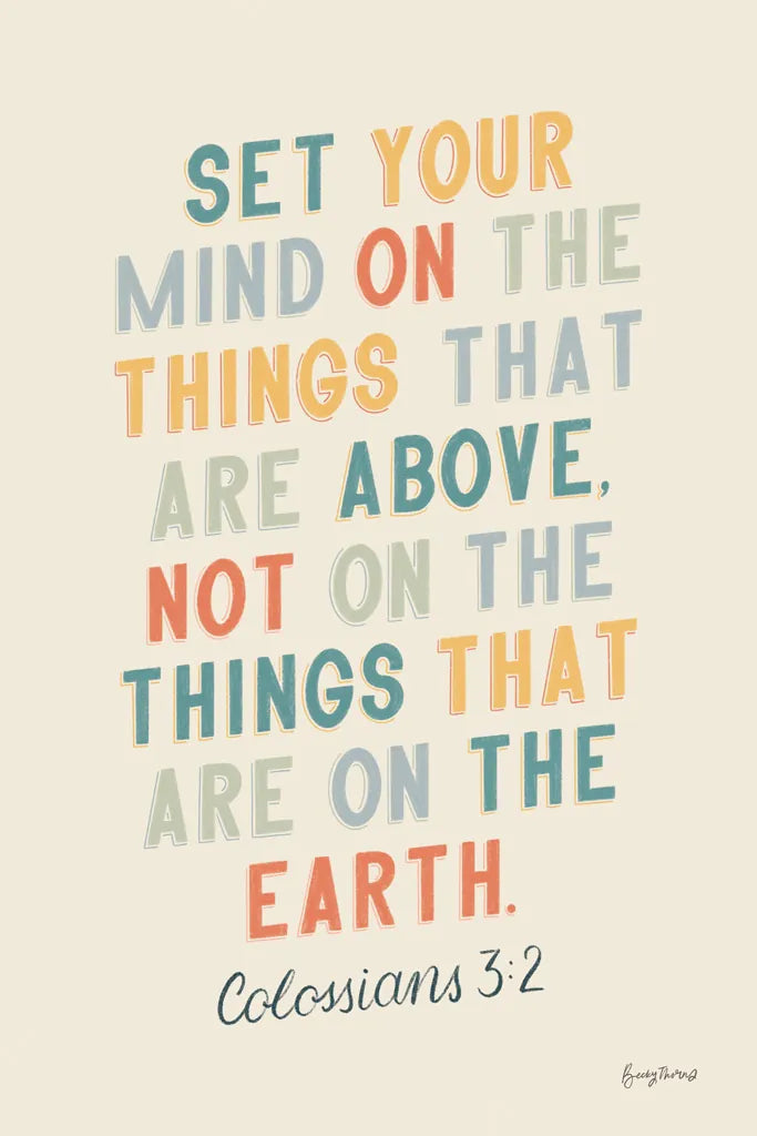 Bible Saying II by Becky Thorns. SKU 57467h. Archival Giclee Fine art print for wall decor.