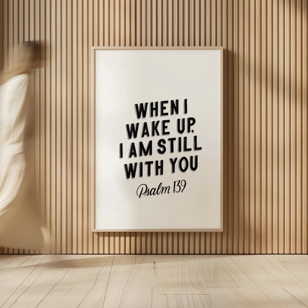 Bible Saying IV BW by Becky Thorns. shown as over sized large wall art. Available as an archival giclee rolled canvas, fine art paper, or poster print. SKU 67045h.