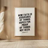 Bible Saying V BW by Becky Thorns. shown as over sized large wall art. Available as an archival giclee rolled canvas, fine art paper, or poster print. SKU 67046h.