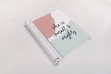 Blush Nursery I by Becky Thorns. shown as a rolled paper print. Available as archival giclee rolled canvas, fine art paper, or poster print. SKU 66456h.