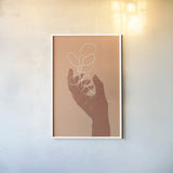 Boho Dreams I by Becky Thorns. shown as a paper print in a white frame. Available as a archival giclee rolled canvas, fine art paper, or poster print. SKU 71604h.