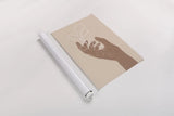 Boho Dreams I Neutral by Becky Thorns. shown as a rolled paper print. Available as archival giclee rolled canvas, fine art paper, or poster print. SKU 75898h.