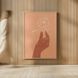 Boho Dreams II by Becky Thorns. shown as over sized large wall art. Available as an archival giclee rolled canvas, fine art paper, or poster print. SKU 71605h.