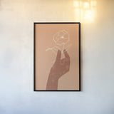 Boho Dreams II by Becky Thorns. shown as a paper print in a black flame. Available as a archival giclee rolled canvas, fine art paper, or poster print. SKU 71605h.