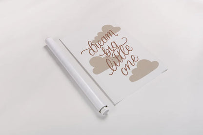 Boho Nursery IV by Becky Thorns. shown as a rolled paper print. Available as archival giclee rolled canvas, fine art paper, or poster print. SKU 55640h.