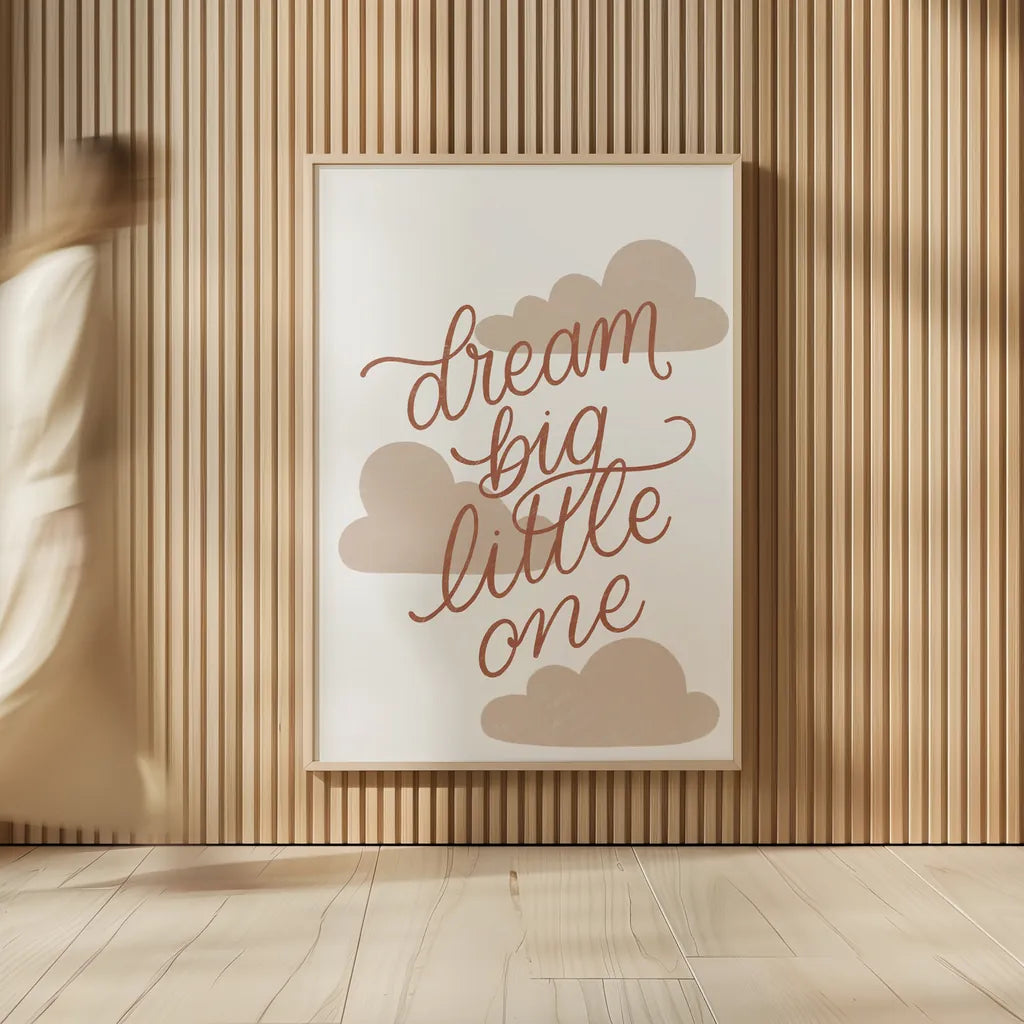 Boho Nursery IV by Becky Thorns. shown as over sized large wall art. Available as an archival giclee rolled canvas, fine art paper, or poster print. SKU 55640h.