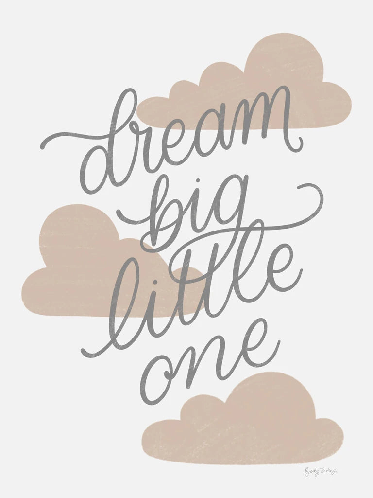 Boho Nursery IV Gray Crop by Becky Thorns