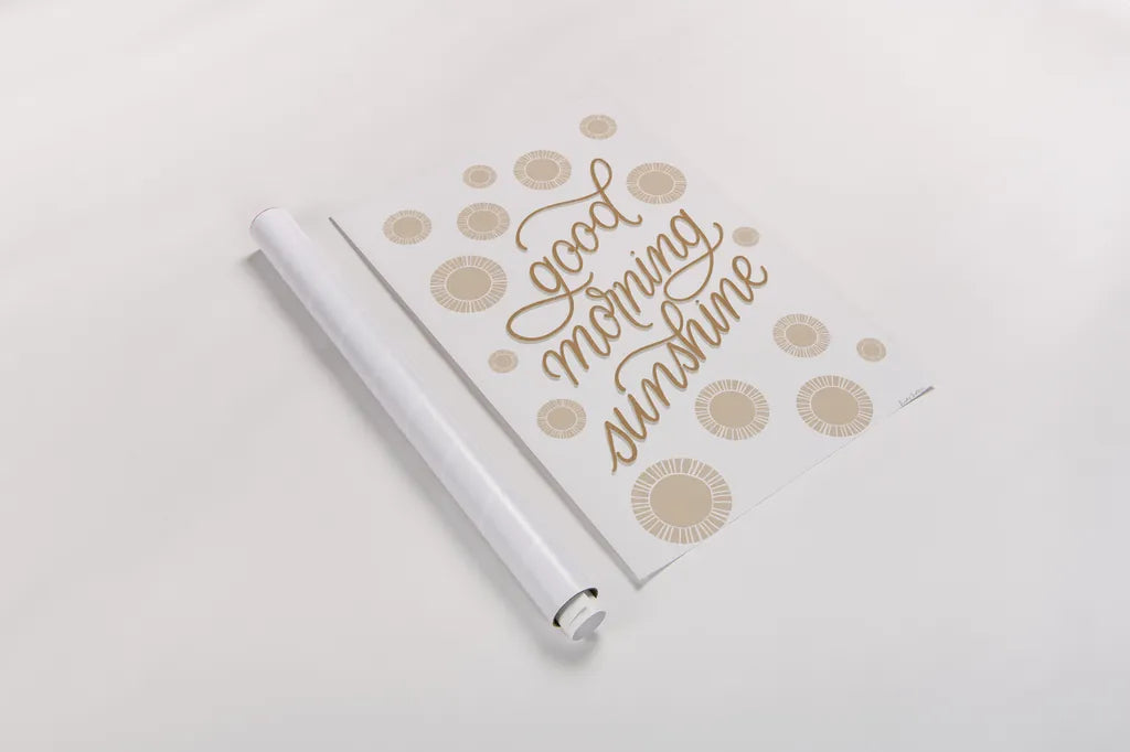 Boho Nursery V by Becky Thorns. shown as a rolled paper print. Available as archival giclee rolled canvas, fine art paper, or poster print. SKU 55641h.