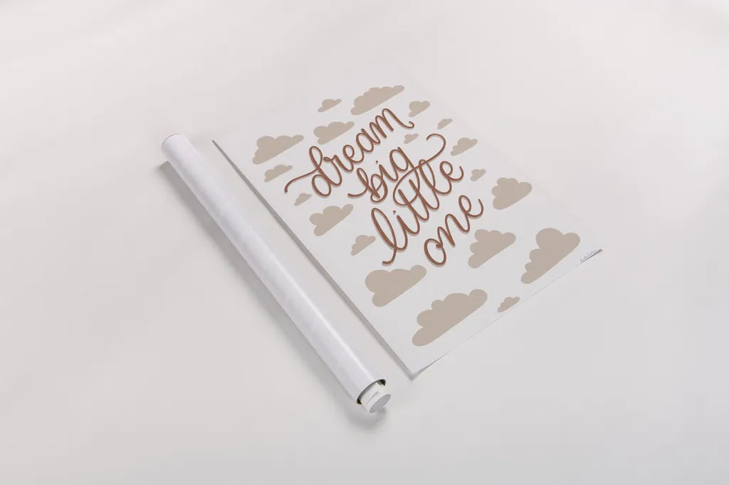 Boho Nursery VII by Becky Thorns. shown as a rolled paper print. Available as archival giclee rolled canvas, fine art paper, or poster print. SKU 55643h.