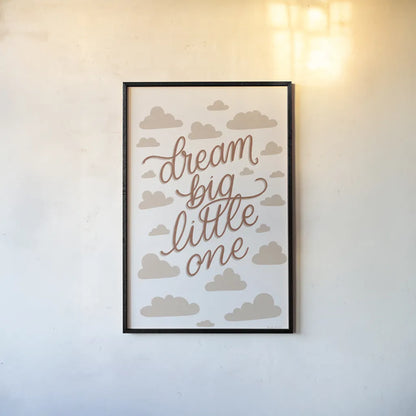 Boho Nursery VII by Becky Thorns. shown as a paper print in a black flame. Available as a archival giclee rolled canvas, fine art paper, or poster print. SKU 55643h.