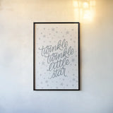 Boho Nursery VIII by Becky Thorns. shown as a paper print in a black flame. Available as a archival giclee rolled canvas, fine art paper, or poster print. SKU 55644h.