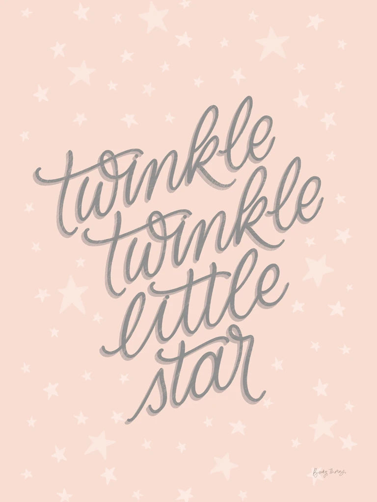 Boho Nursery VIII Blush Crop by Becky Thorns