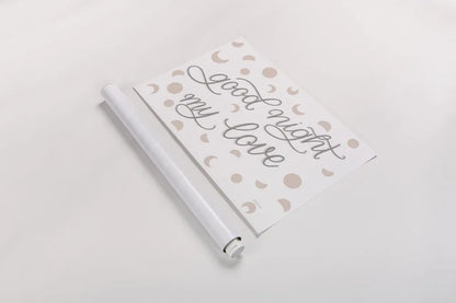 Boho Nursery XII by Becky Thorns. shown as a rolled paper print. Available as archival giclee rolled canvas, fine art paper, or poster print. SKU 62020i.