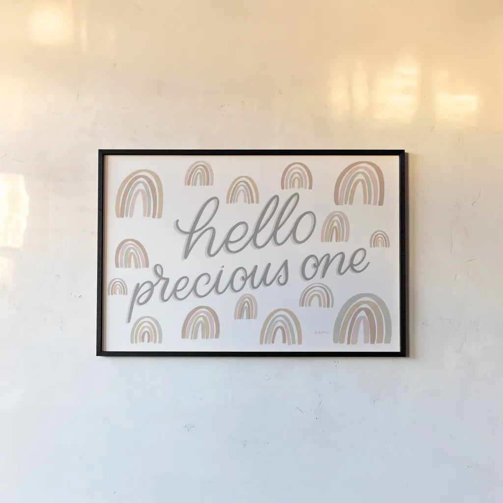 Boho Nursery XV by Becky Thorns. shown as a paper print in a black flame. Available as a archival giclee rolled canvas, fine art paper, or poster print. SKU 62023i.