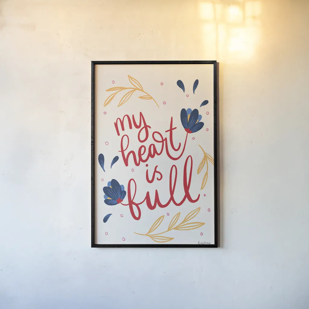 Bold Bright II by Becky Thorns. shown as a paper print in a black flame. Available as a archival giclee rolled canvas, fine art paper, or poster print. SKU 79245h.