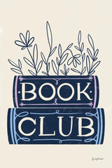 Bookish Blue II by Becky Thorns. SKU 97120h. Archival Giclee Fine art print for wall decor.