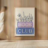 Bookish II by Becky Thorns. shown as over sized large wall art. Available as an archival giclee rolled canvas, fine art paper, or poster print. SKU 97116h.