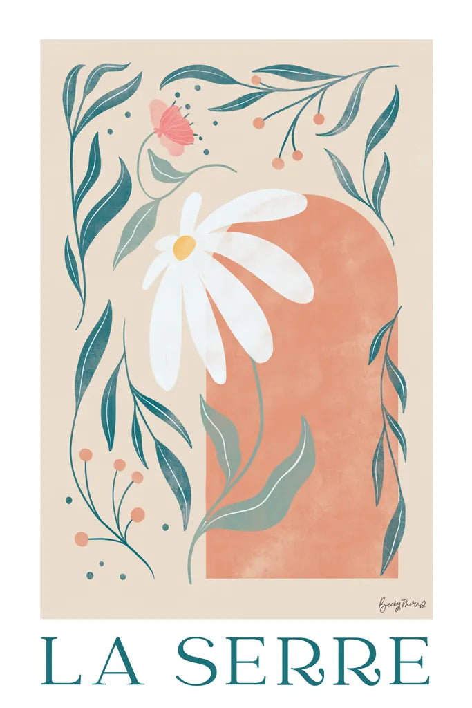 Botanical Poster II by Becky Thorns. SKU 86284h. Archival Giclee Fine art print for wall decor.
