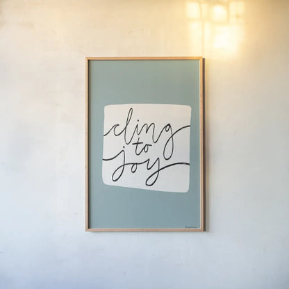 Calm Home I by Becky Thorns. shown as a paper print in a natural frame. Available as a archival giclee rolled canvas, fine art paper, or poster print. SKU 63801h.