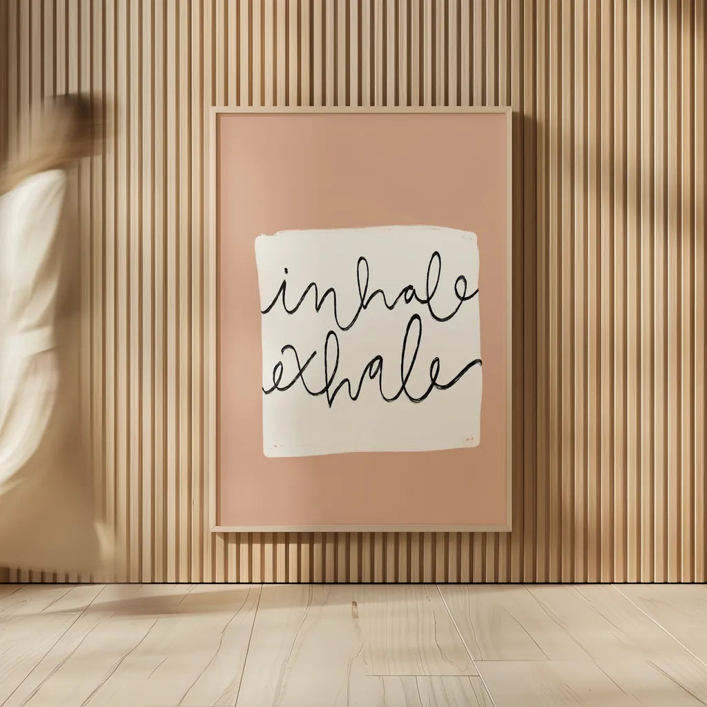 Calm Home III by Becky Thorns. shown as over sized large wall art. Available as an archival giclee rolled canvas, fine art paper, or poster print. SKU 63803h.