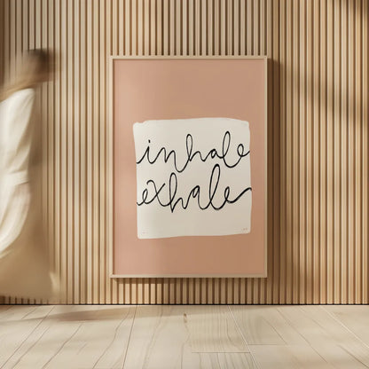 Calm Home III by Becky Thorns. shown as over sized large wall art. Available as an archival giclee rolled canvas, fine art paper, or poster print. SKU 63803h.