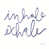 Calm Home III Indigo Crop by Becky Thorns. SKU 70968a. Archival Giclee Fine art print for wall decor.