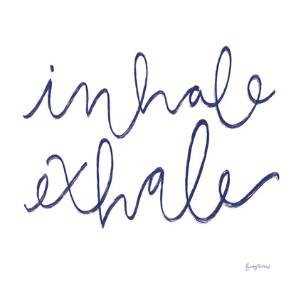 Calm Home III Indigo Crop by Becky Thorns. SKU 70968a. Archival Giclee Fine art print for wall decor.