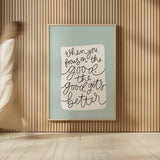 Calm Home IV by Becky Thorns. shown as over sized large wall art. Available as an archival giclee rolled canvas, fine art paper, or poster print. SKU 66902h.