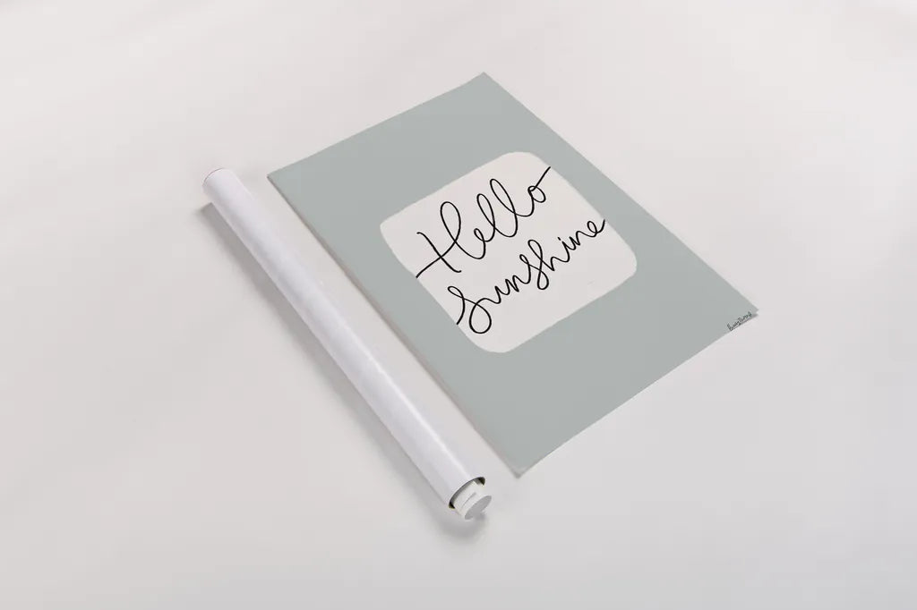 Calm Home V by Becky Thorns. shown as a rolled paper print. Available as archival giclee rolled canvas, fine art paper, or poster print. SKU 67057h.