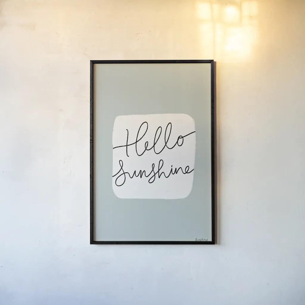 Calm Home V by Becky Thorns. shown as a paper print in a black flame. Available as a archival giclee rolled canvas, fine art paper, or poster print. SKU 67057h.