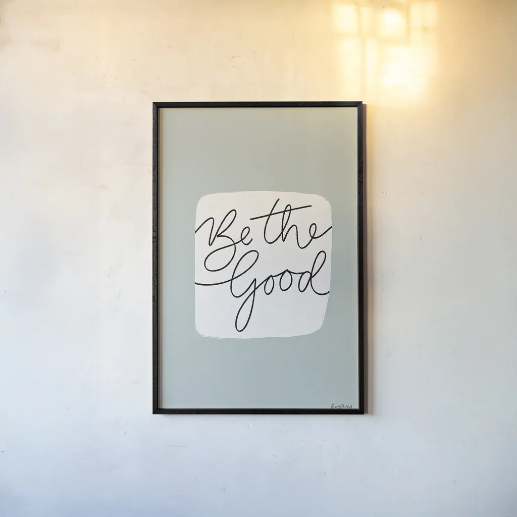 Calm Home VI by Becky Thorns. shown as a paper print in a black flame. Available as a archival giclee rolled canvas, fine art paper, or poster print. SKU 67058h.