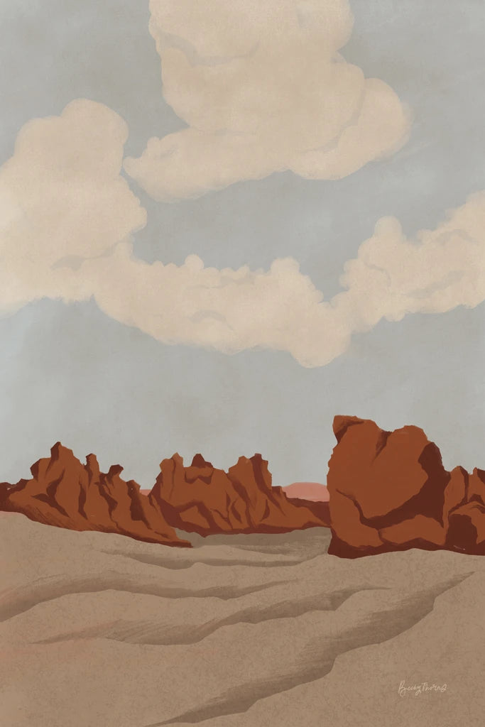 Canyon Landscape I by Becky Thorns