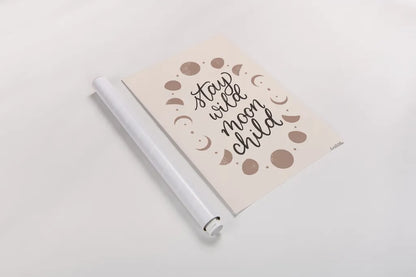 Celestial Boho II by Becky Thorns. shown as a rolled paper print. Available as archival giclee rolled canvas, fine art paper, or poster print. SKU 67315h.