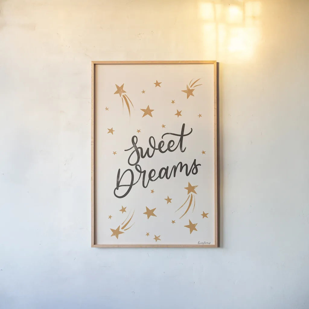 Celestial Boho III by Becky Thorns. shown as a paper print in a natural frame. Available as a archival giclee rolled canvas, fine art paper, or poster print. SKU 67316h.