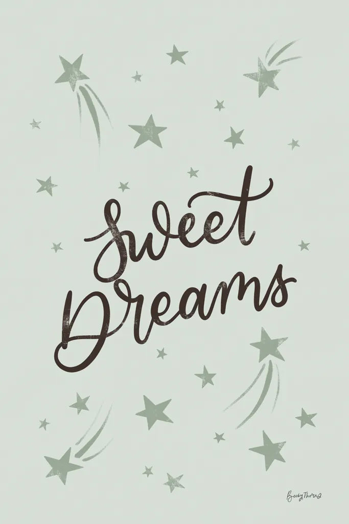 Celestial Boho III Sage by Becky Thorns. SKU 76399h. Archival Giclee Fine art print for wall decor.